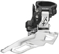 Shimano Voorderailleur Down Swing XT M781 Triple 10-speed Zilver