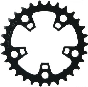 Shimano Ultegra FC-6703 Triple Donkergrijs Kettingblad Binnen