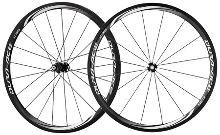 Shimano Dura Ace WH-9000 C35 Wielset Tube