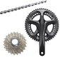Shimano Ultegra Glossy Grey 6700 Aandrijf Kit
