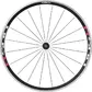Shimano WH-R501 Aero Race Wielset Zwart/Rood