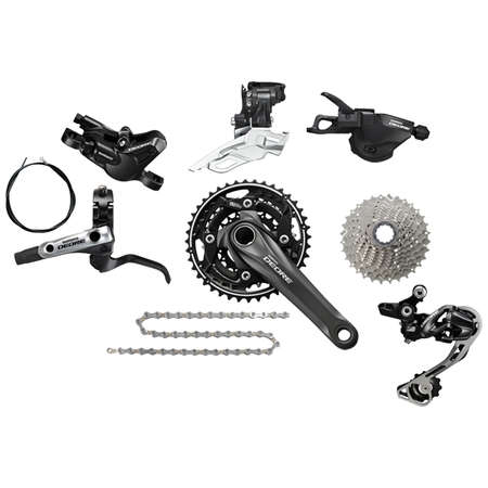 Deore M610 Shimano 3x10 Mtb Groupset Shimano Deore M610 MTB Triple