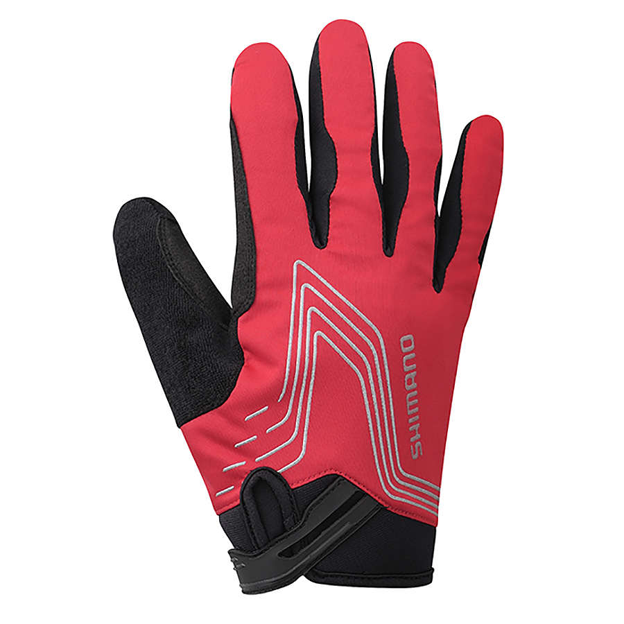Shimano Thin Windbreak Fietshandschoenen Rood