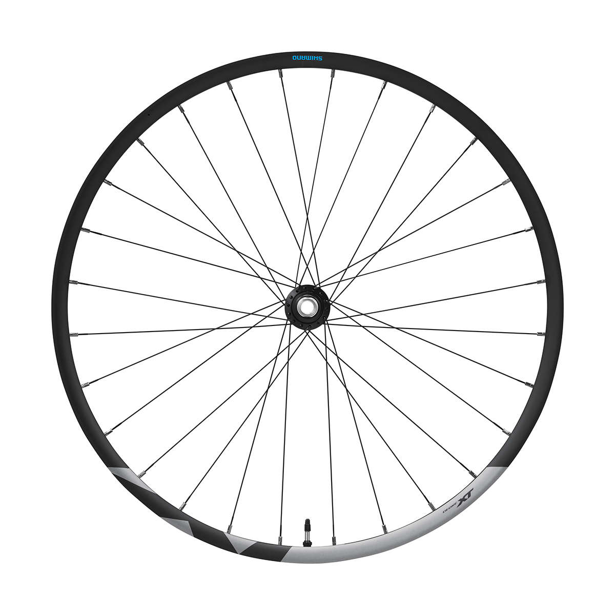Shimano XT M8120 27.5 inch TL Disc CL Boost Voorwiel Zwart 15mm Steekas