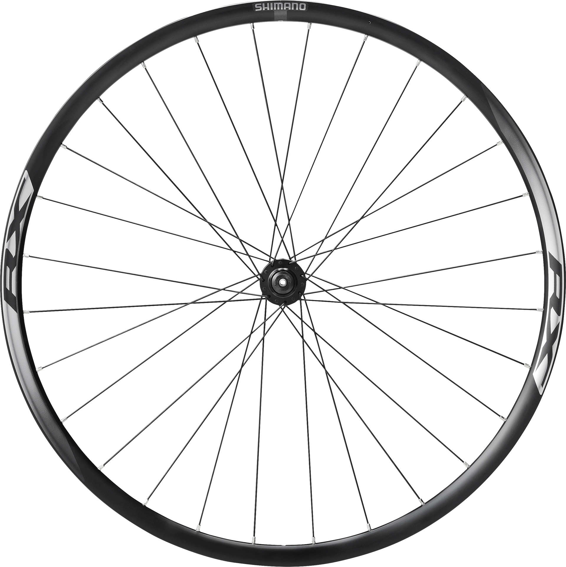 Shimano RX010 Disc Centerlock Voorwiel Zwart