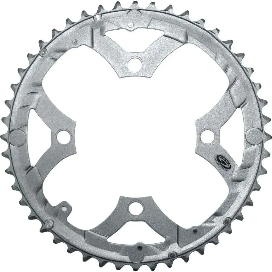 Shimano Deore FC-M590 Kettingblad Buiten 9 speed Grijs