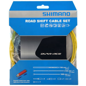 Shimano OT-SP41 Polymeer Race Derailleurkabelset Geel