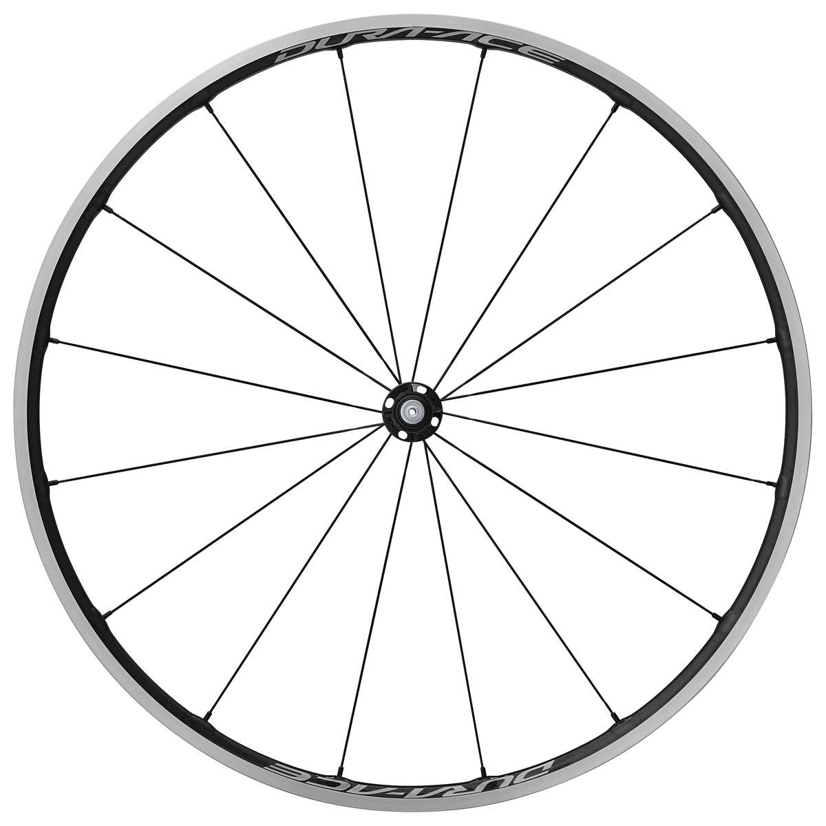 Shimano DURA-ACE R9100 C24 CL Quick Release Voorwiel Carbon/Alu