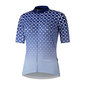 Shimano Sumire Fietsshirt Korte Mouwen Blauw/Wit Dames