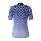 Shimano Sumire Fietsshirt Korte Mouwen Blauw/Wit Dames