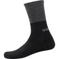 Shimano Original Wool Tall Fietssokken Zwart/Grijs