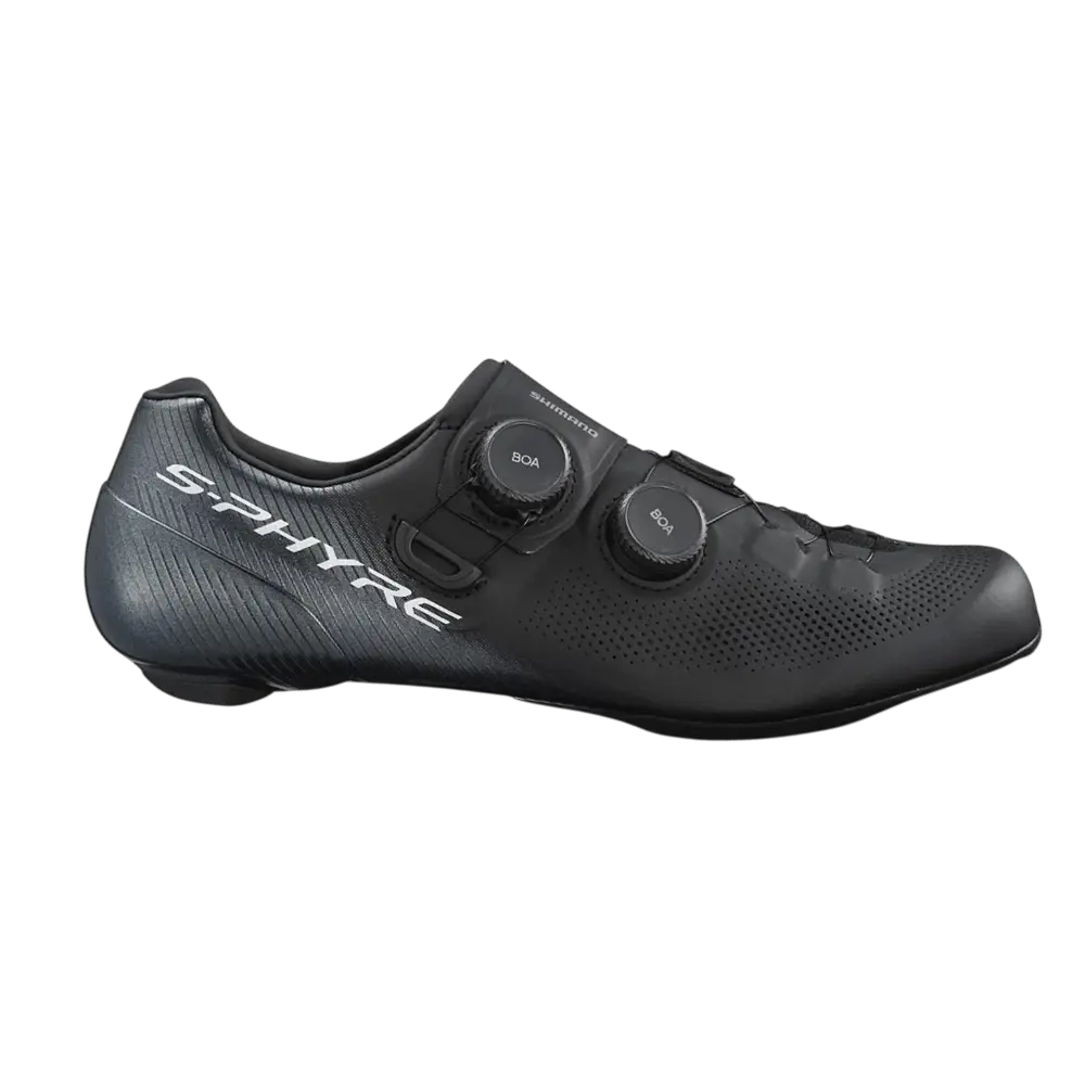SHIMANO S-PHYRE RC903 Breed Wielrenschoenen Zwart Heren