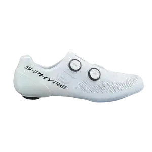 SHIMANO S-PHYRE RC903 Breed Wielrenschoenen Wit Heren