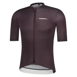 Shimano Suki Fietsshirt Korte Mouwen Bruin Heren