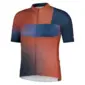 Shimano Breakaway Fietsshirt Korte Mouwen Bruin/Blauw Heren