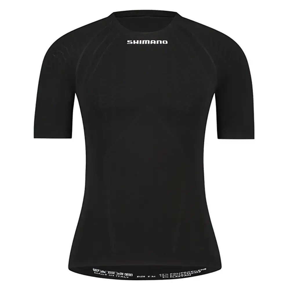 Shimano Vertex Ondershirt Korte Mouwen Zwart Heren