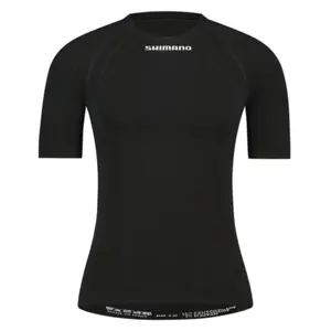 Shimano Vertex Ondershirt Korte Mouwen Zwart Heren