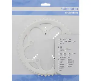 Shimano Tiagra FC-4550 Dubbel Kettingblad Zilver 9 Speed