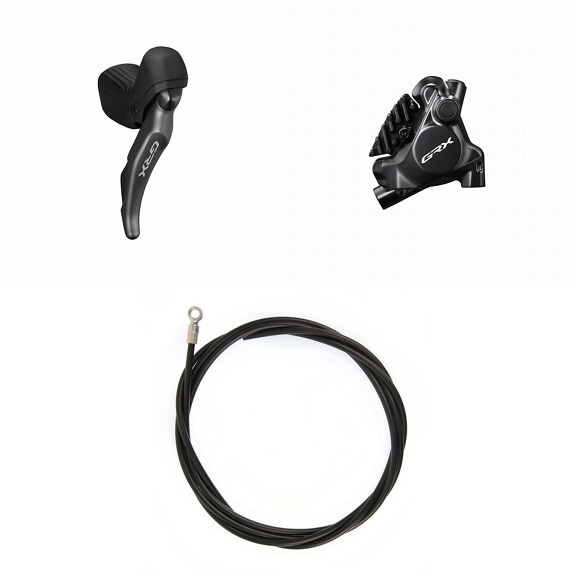 Shimano GRX RX820 ST-RX820-R Shifter en Remklauw Remset Rechts 12 speed