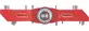 Shimano PD-GR400 Flat MTB Pedalen Rood