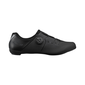 SHIMANO RC302 Breed Wielrenschoenen Zwart Heren