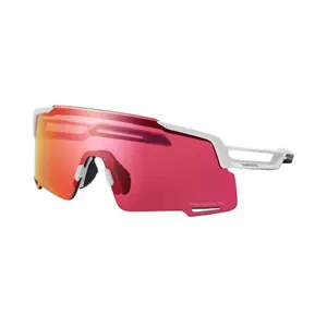 Shimano Equinox 5 Sport Zonnebril Mat Wit met Ridescape RD Lens