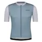 Shimano Aria Fietsshirt Korte Mouwen Lichtblauw/Wit Heren