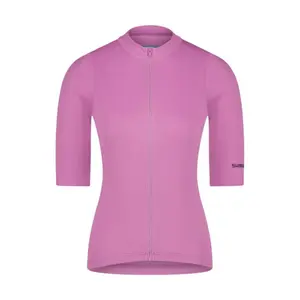 Shimano Elemento Fietsshirt Korte Mouwen Roze Dames
