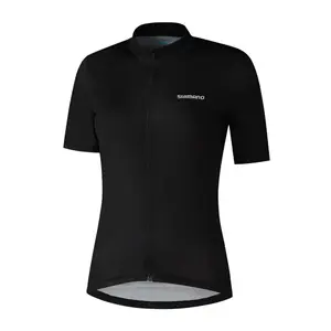 Shimano Elemento Fietsshirt Korte Mouwen Zwart Dames