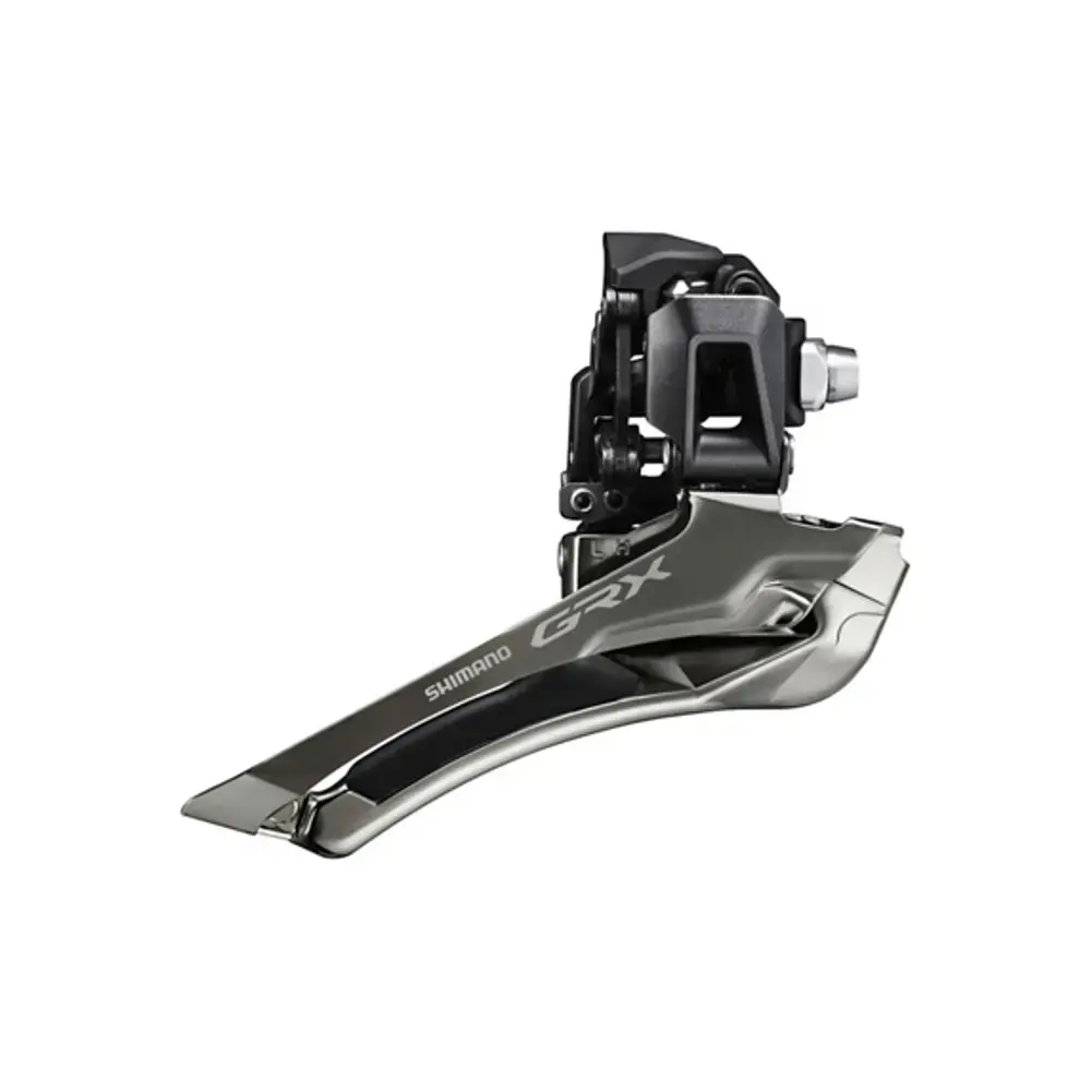 Shimano GRX FD-RX820 Dubbel Down Swing Aanlas Voorderailleur 2x12 Speed