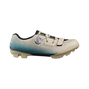 Shimano RX600 Gravelbikeschoenen Beige/Blauw Heren
