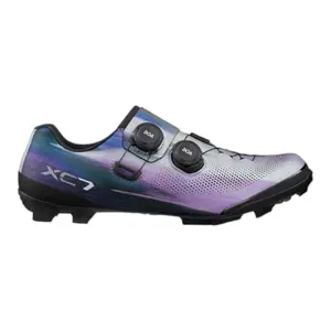 Shimano XC703 Breed Mountainbikeschoenen Paars/Grijs/Multi Heren