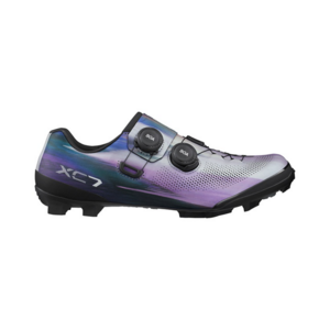 Shimano XC703 Wide Mountainbikeschoenen Paars/Grijs/Multi Heren