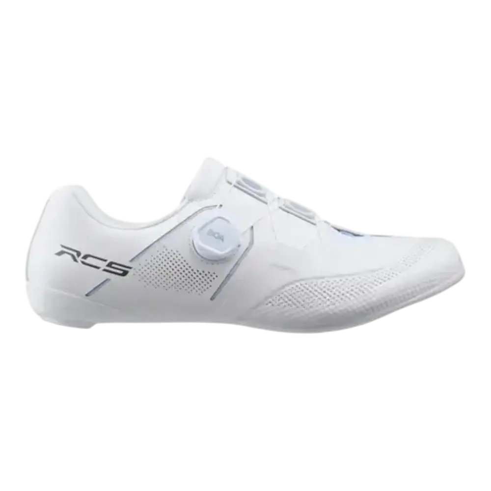 SHIMANO RC503 Breed Wielrenschoenen Wit Heren
