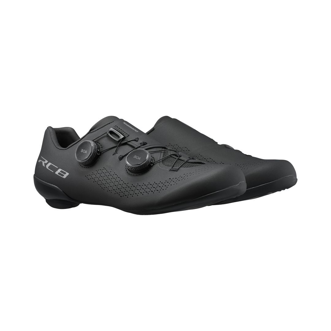 SHIMANO RC810 Breed Wielrenschoenen Zwart