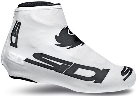Sidi Overschoenen Chrono Wit Met Zwart Logo