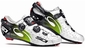 Sidi Wire Carbon Vernice Team Cannondale Editie Wit/Groen Wielrenschoenen