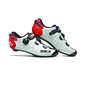 Sidi Wire 2 Carbon Wielrenschoenen Wit/Zwart/Rood Heren