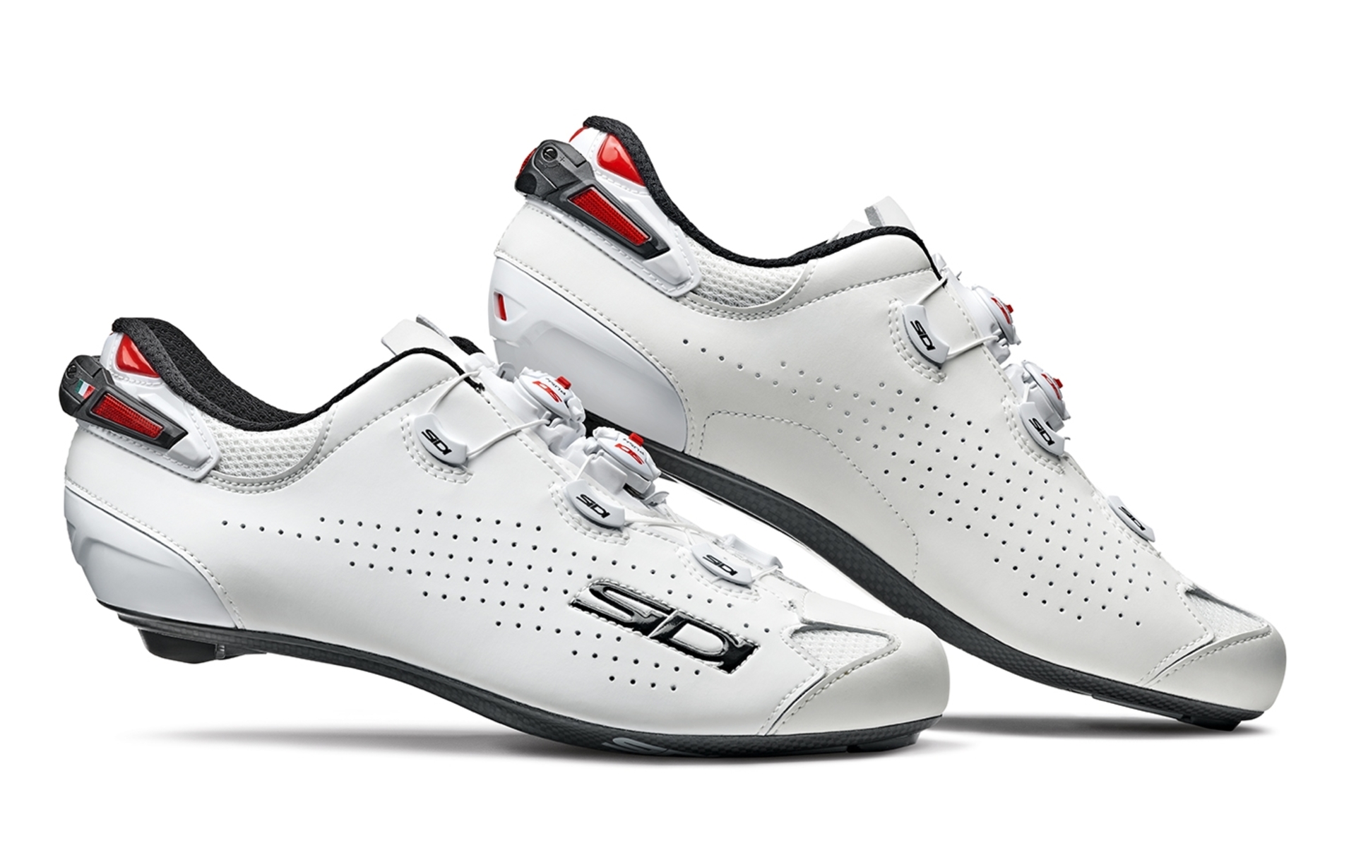 Sidi Shot 2 Wielrenschoenen Wit/Wit Heren