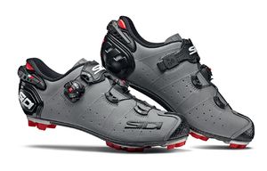 Sidi Drako 2 SRS Carbon Matt Mountainbikeschoenen Mat Grijs/Zwart Heren