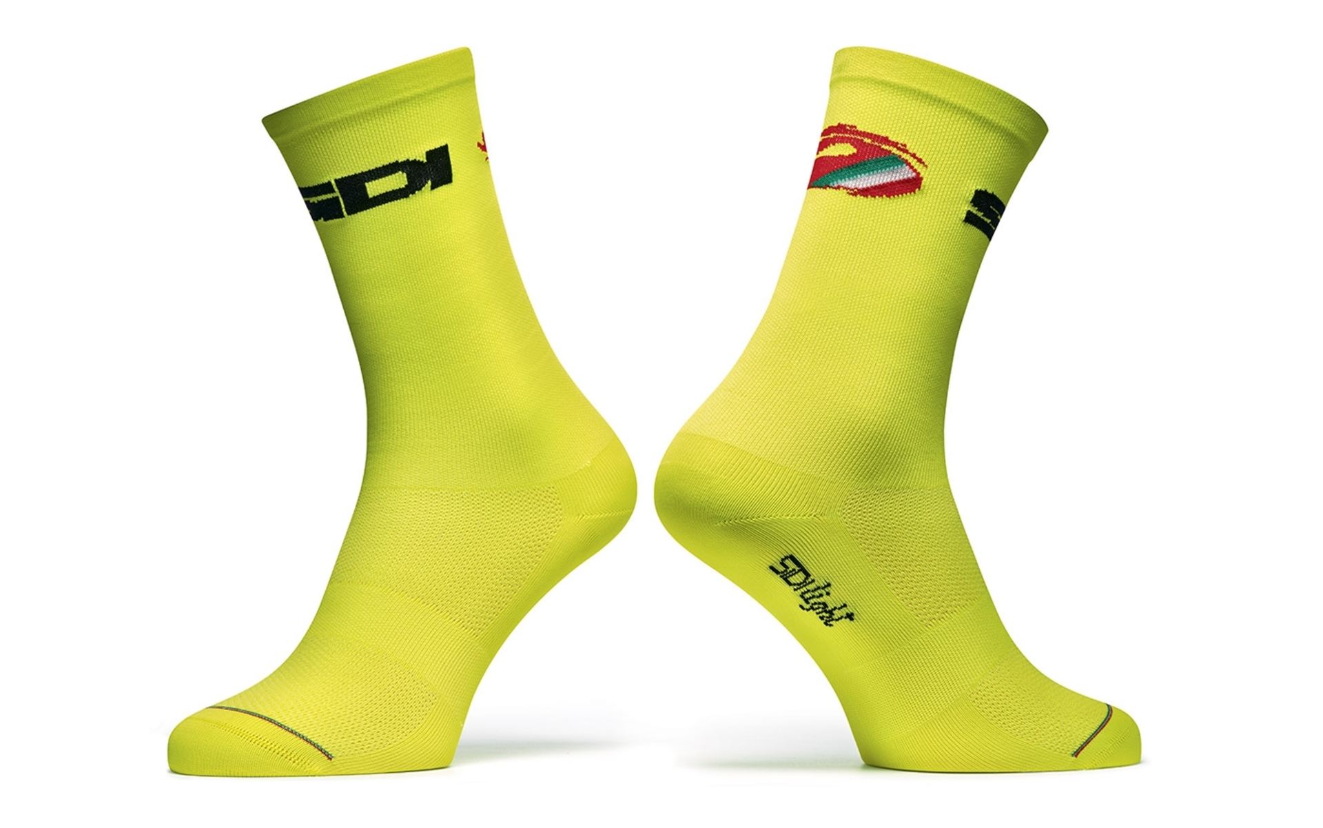 Sidi Color 2 Fietssokken Fluo Geel