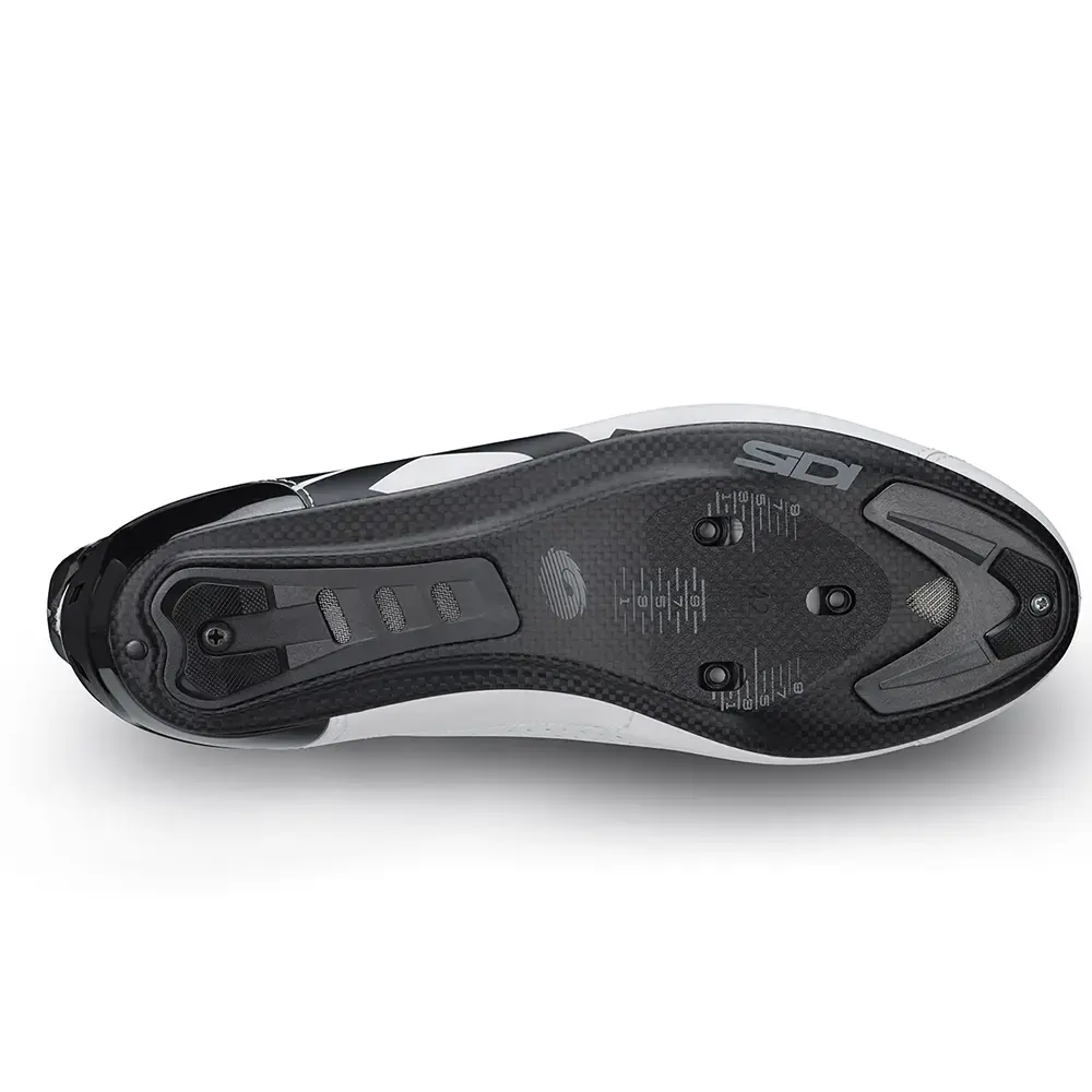 Sidi Shot 2S Wielrenschoenen Wit/Zwart Heren