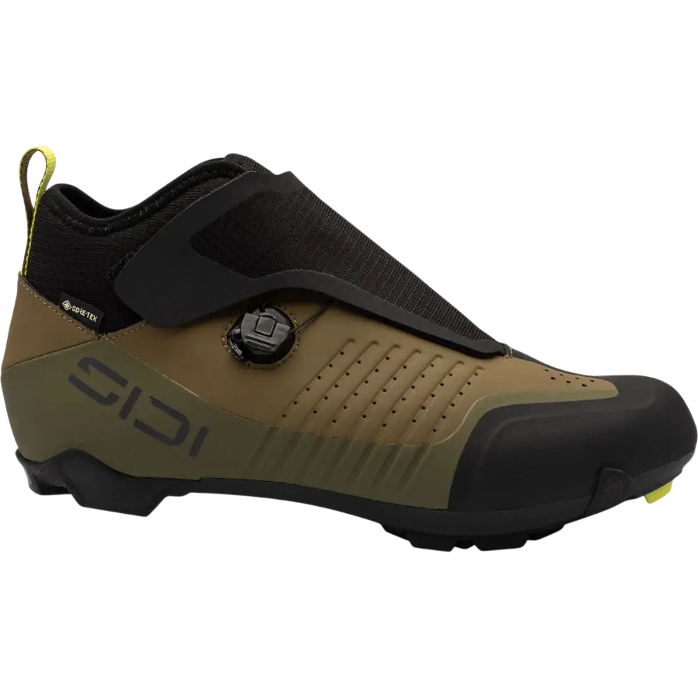 SIDI Hiemx S GTX Winter Mountainbikeschoenen Zwart/Olijfgroen Heren