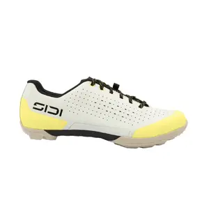 SIDI Asper Laces Gravelschoenen Wit/Geel Heren