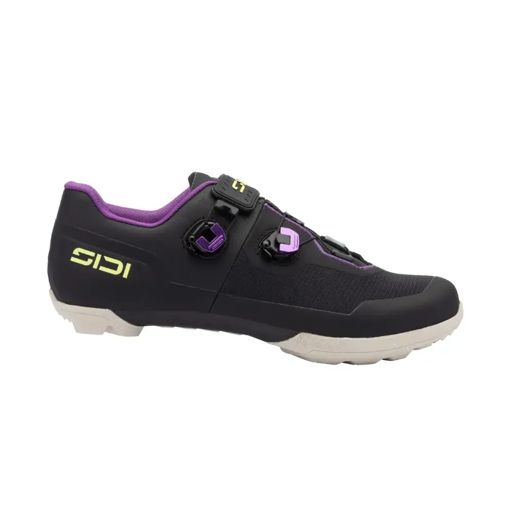SIDI Ravix Mountainbikeschoenen Zwart/Beige/Paars Heren