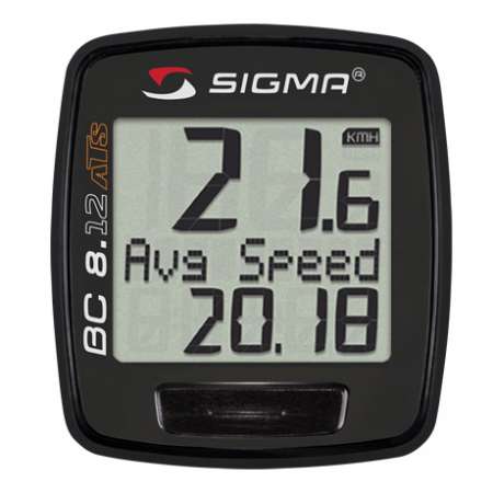 Draadloze Fietscomputer SIGMA BC 12.0 WL | Met 12 Functies | Fietscomputer Voor Alle Fietsavonturen | Eenvoudig Te Gebruiken Met Grote Knoppen En Een Duidelijk Display BC 10.0 WL Bike Computer