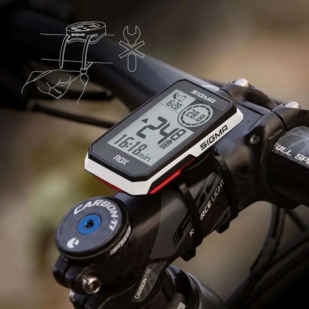 Sigma Sport ROX 2.0 GPS Fietscomputer Wit