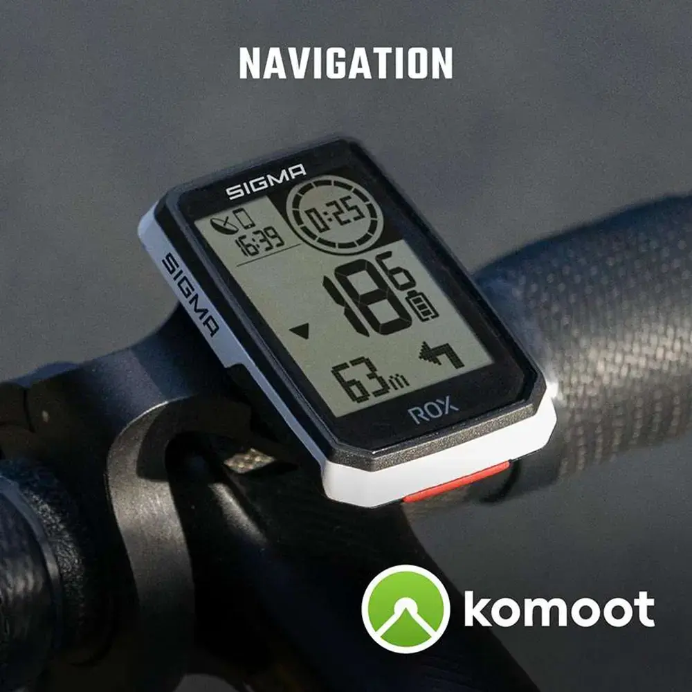 Sigma Sport ROX 2.0 GPS Fietscomputer Wit