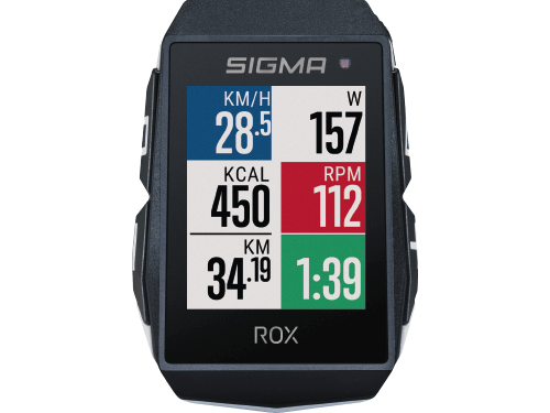 Sigma Sport ROX 11.1 EVO GPS Fietscomputer Wit