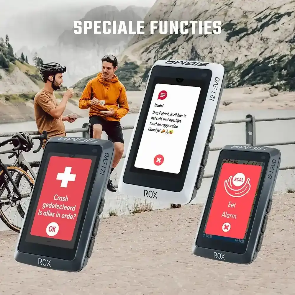 Sigma Sport ROX 12.1 EVO GPS Fietscomputer Grijs